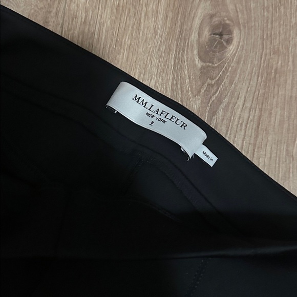 NWOT M.M.Lafleur Size 8 Black Pants Bodycon Shaping Style RSPEV-20-198 - Picture 6 of 7